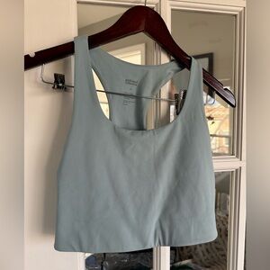 Girlfriend Collective Sky Blue Sports Bra Tank Top